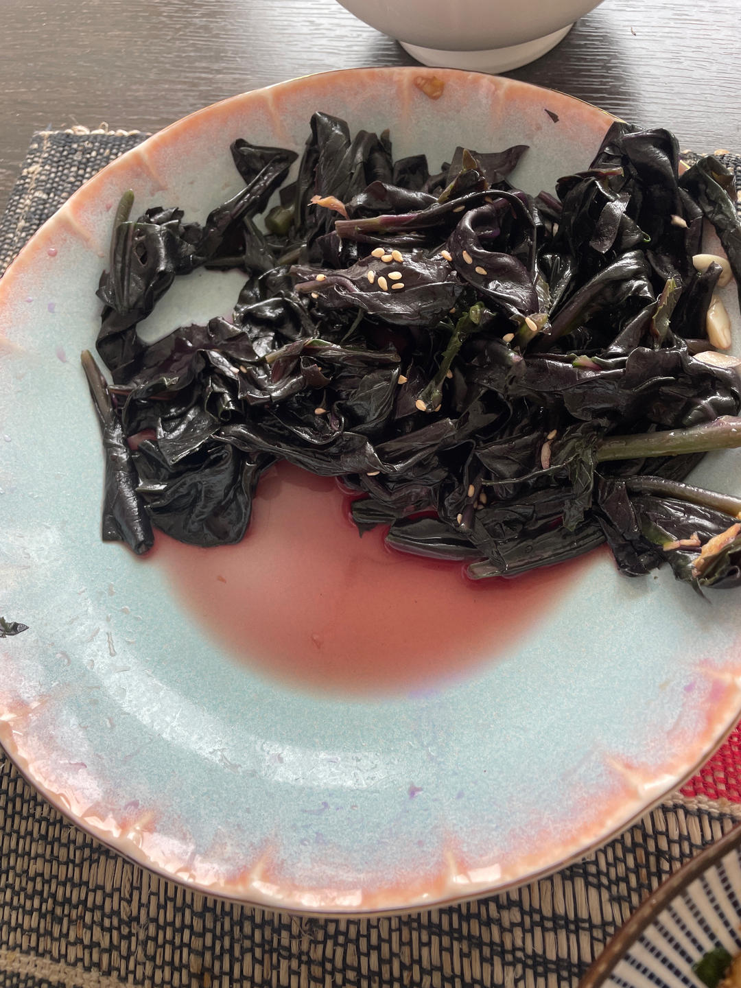 凉拌血皮菜