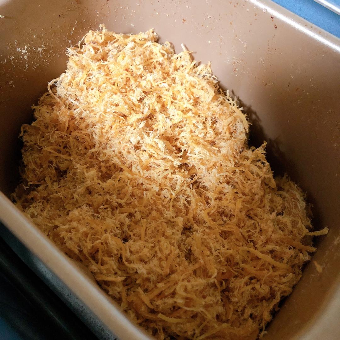 自制鸡肉松（柏翠面包机不用手搓版）