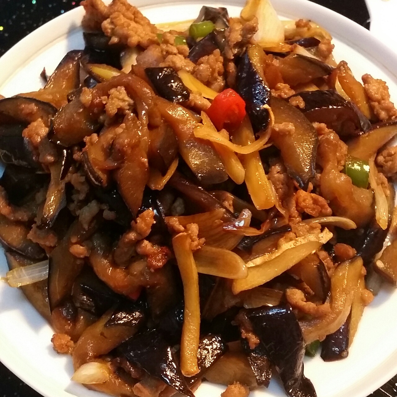 肉末茄子