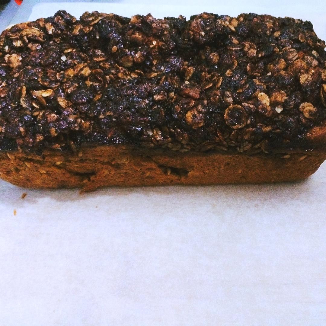 钢切燕麦快手蜂蜜面包丨健康·三餐