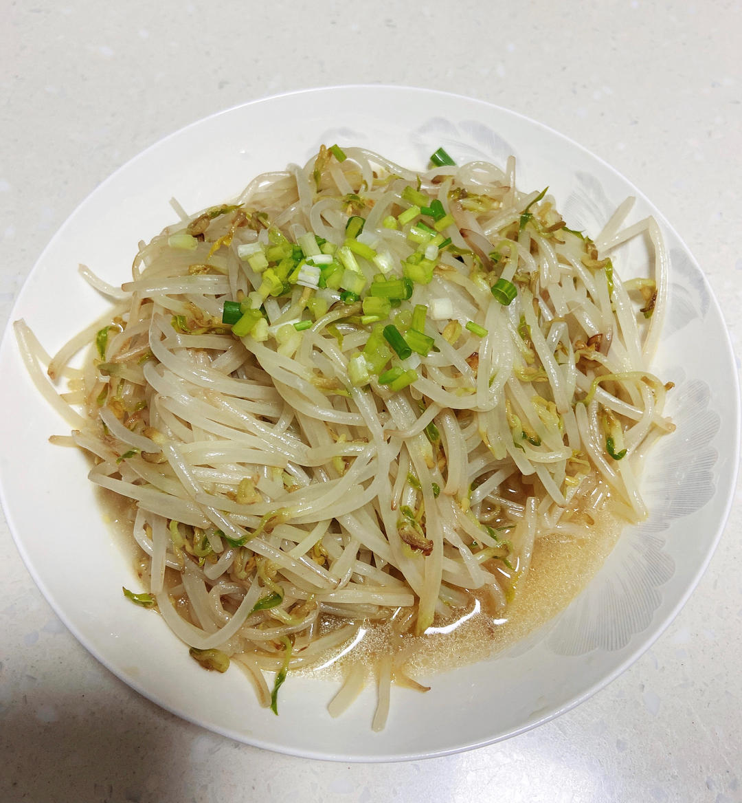 清炒豆芽