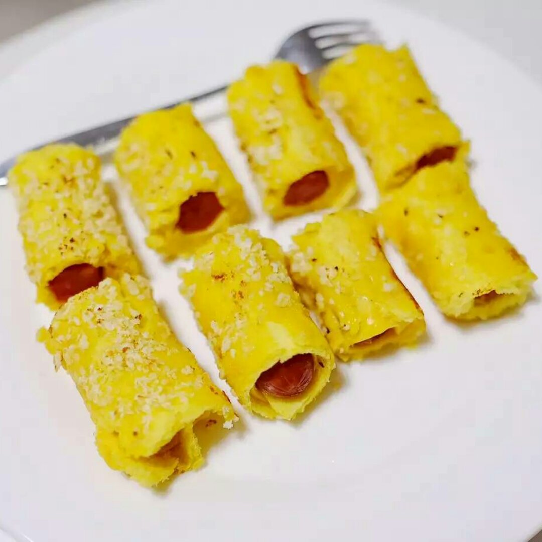 芝士香肠土司卷