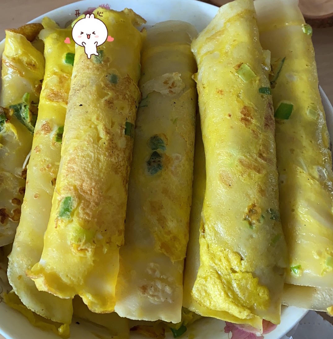 快手早餐：葱花鸡蛋饼