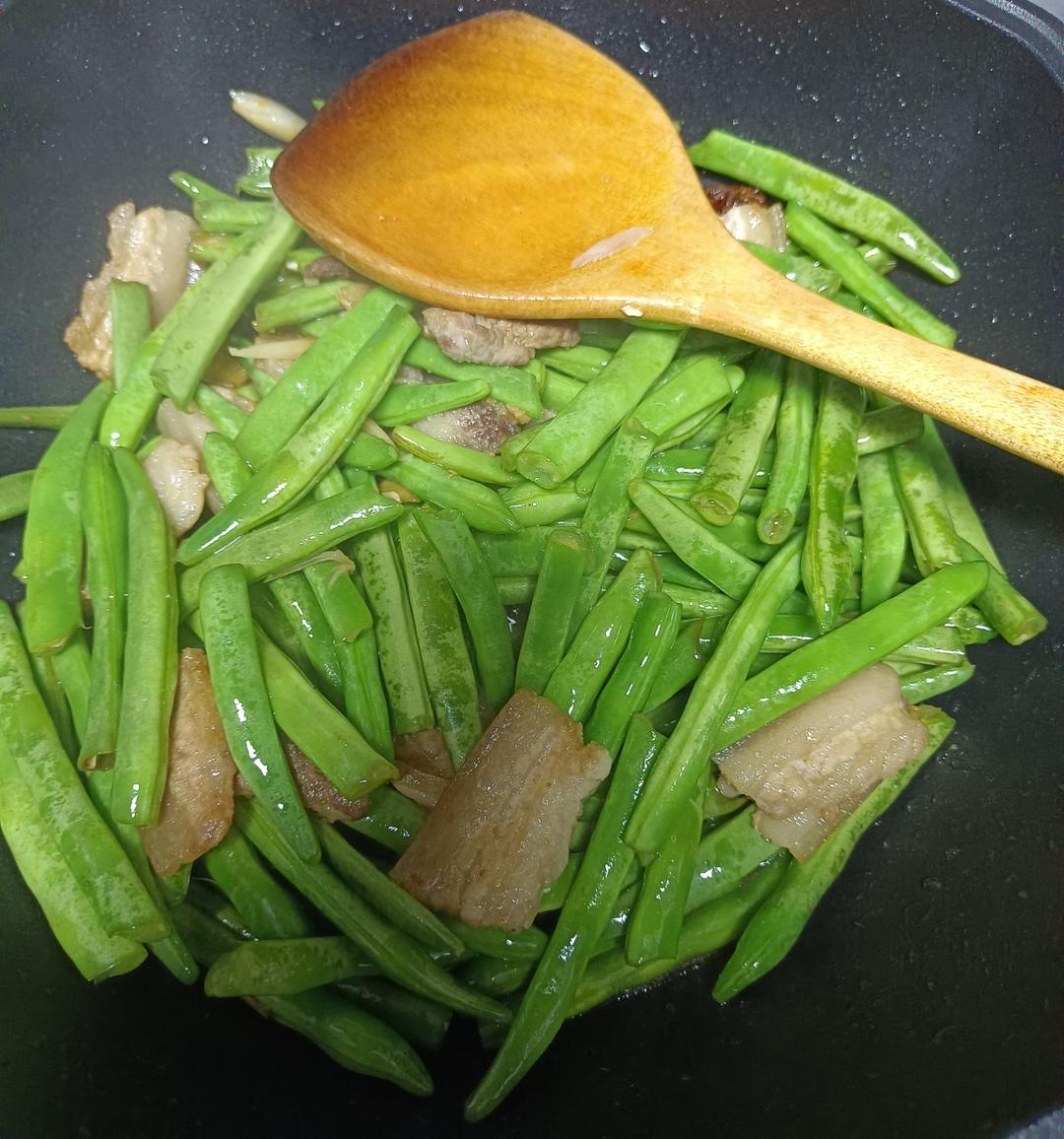 地道老北京扁豆焖面 豆角焖面 太好吃小心吃撑哦