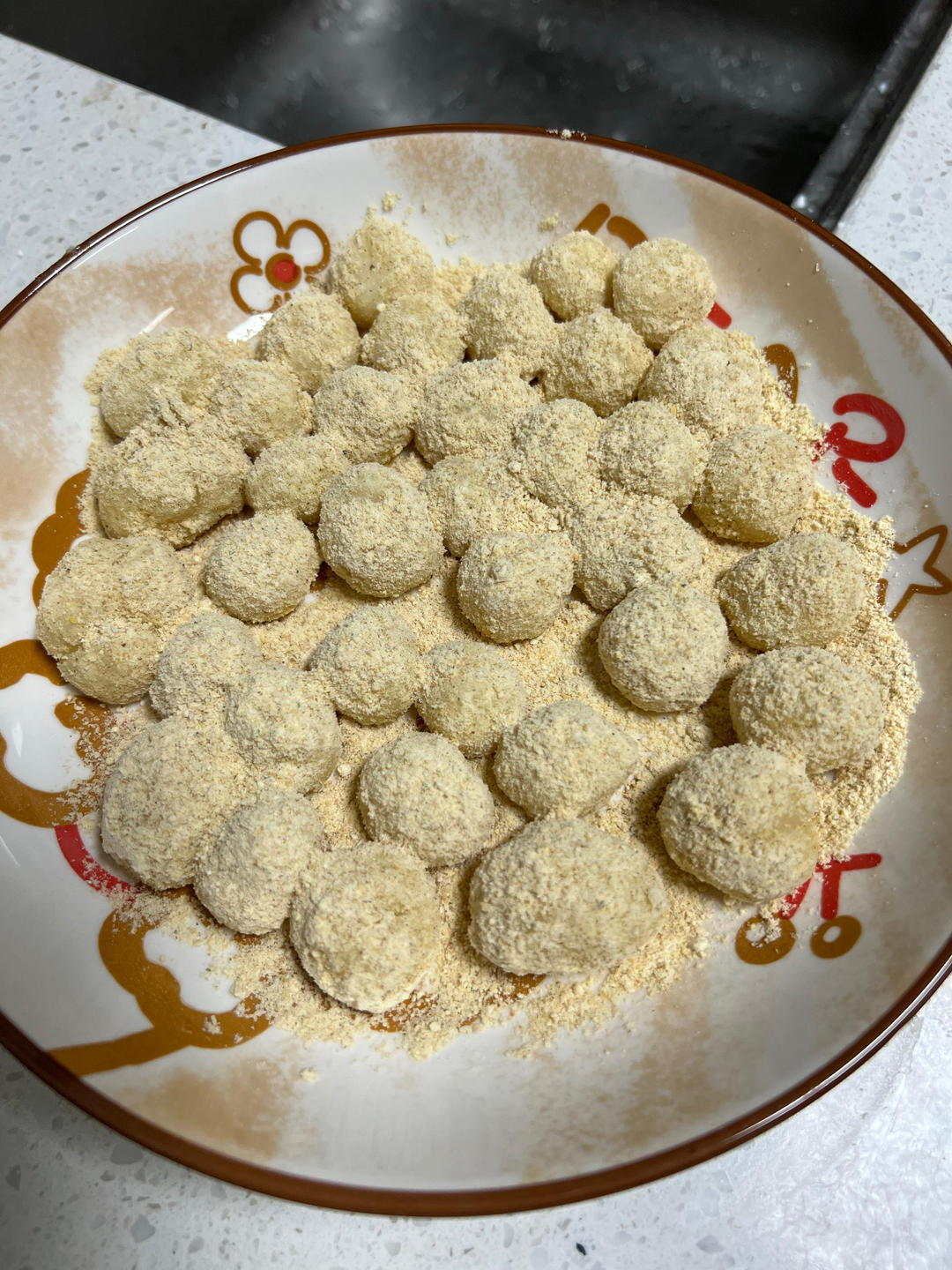 黄豆粉糯米糍（麻薯奶、雪媚娘皮、驴打滚的万能方）