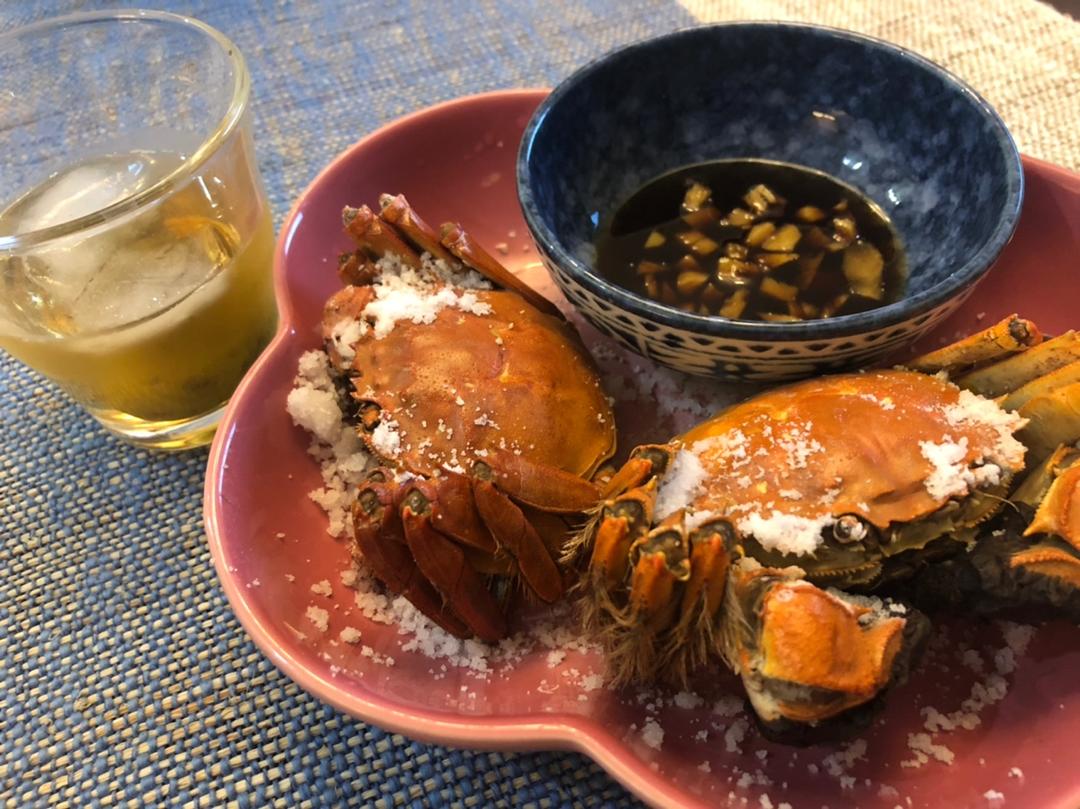 盐烤蟹（省盐省事儿烤箱版）