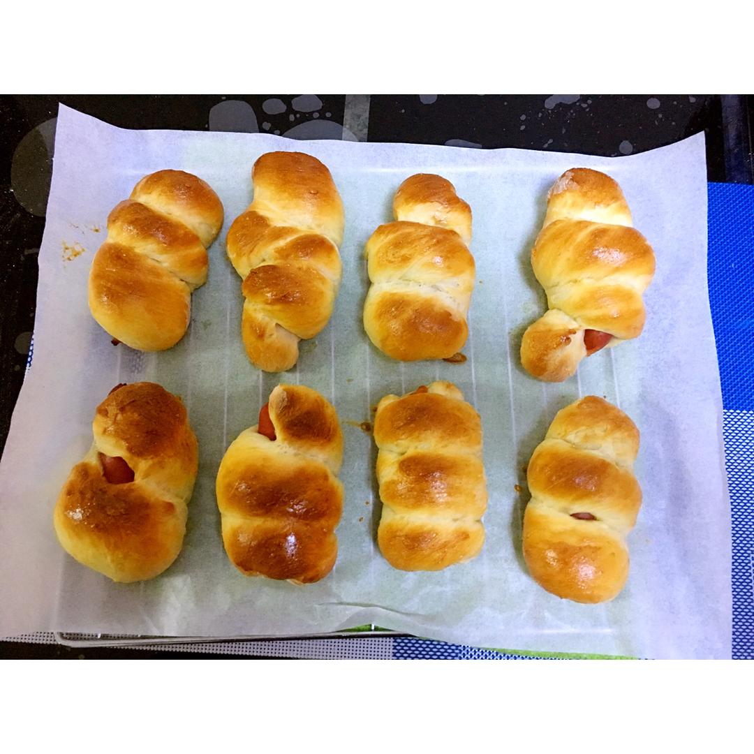 热狗面包卷