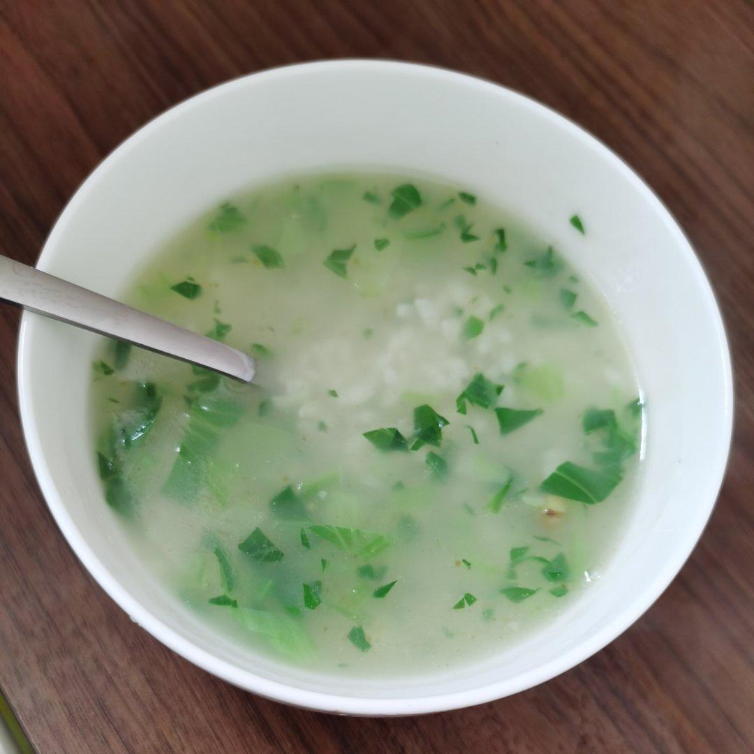 懒人青菜粥