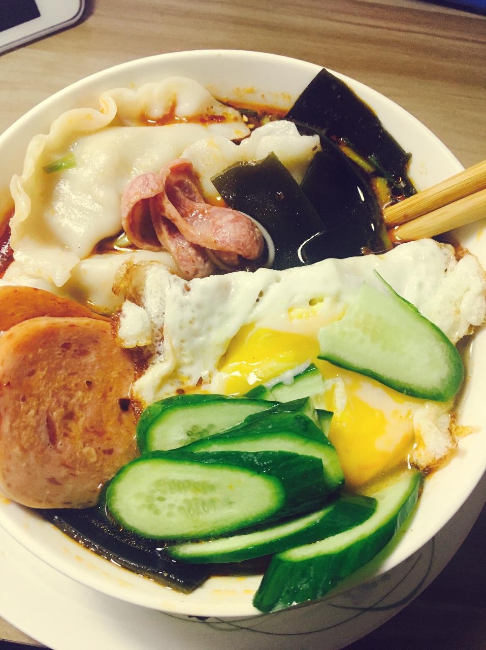 我的一人食：酸汤挂面
