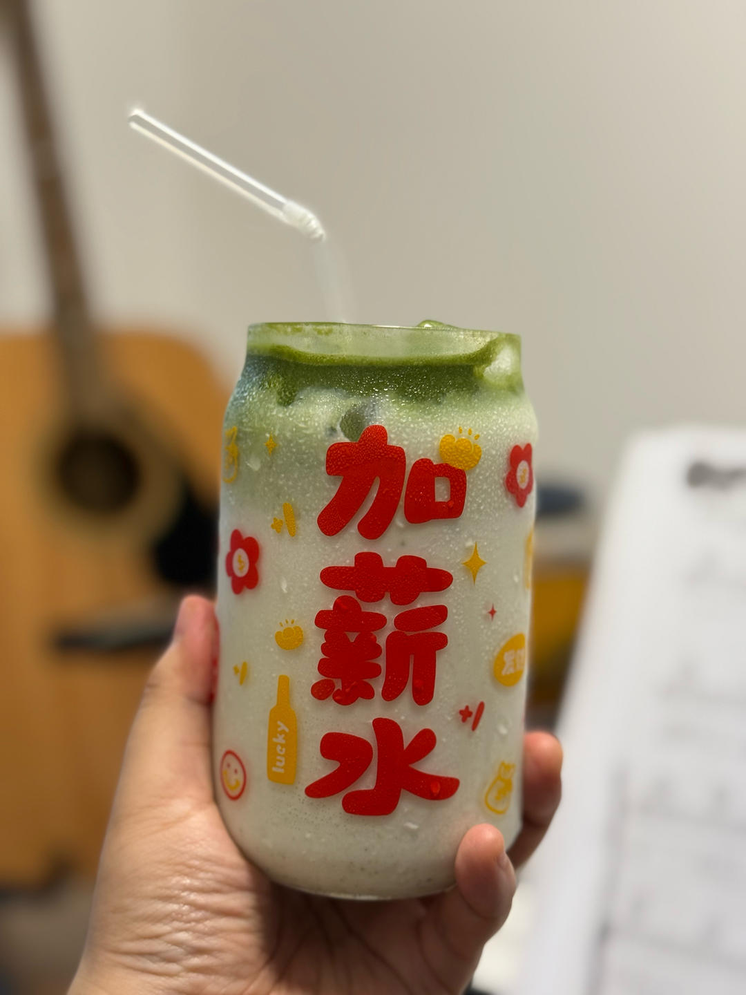 冰酿抹茶拿铁ICED MATCHA LATTE