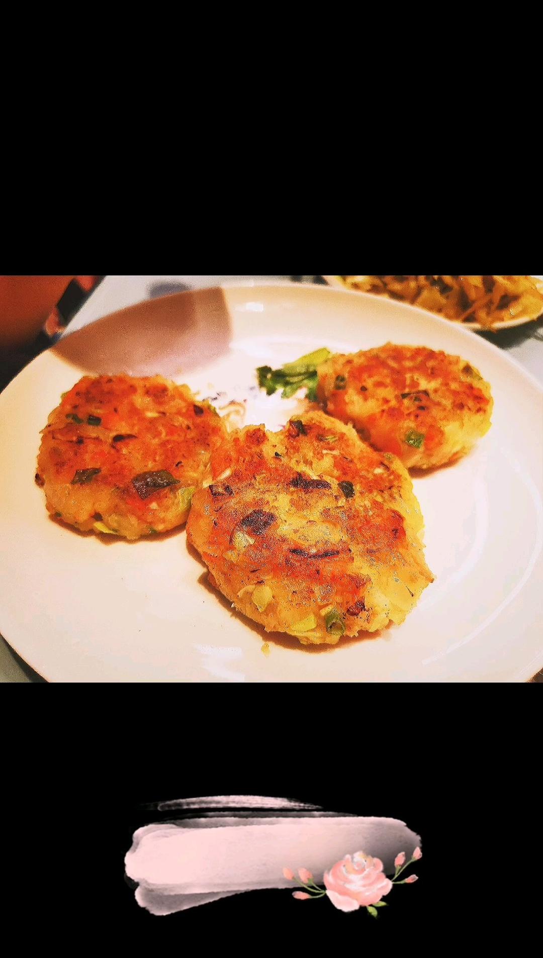 虾仁土豆泥饼球【煎或炸😋】
