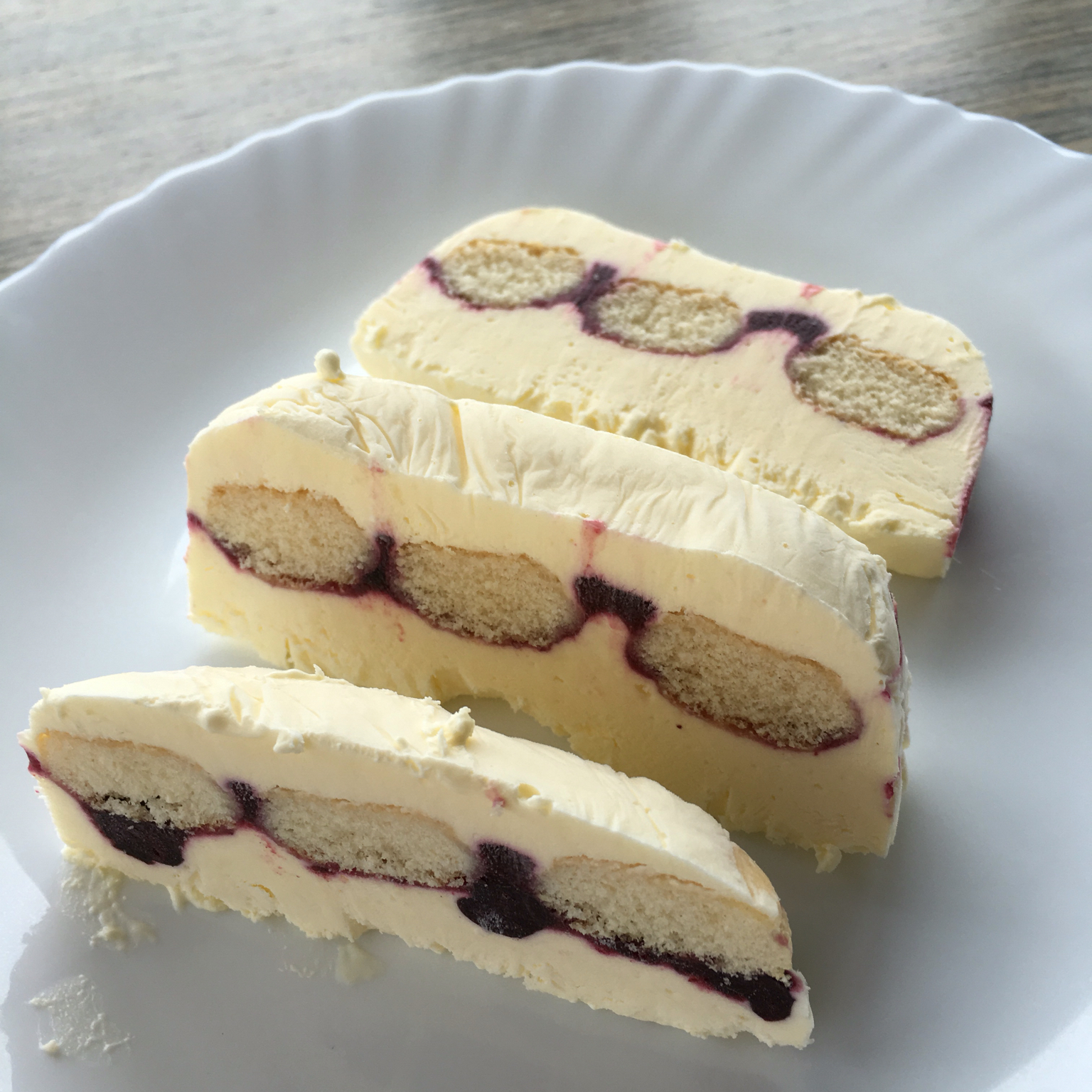 柠檬蓝莓冰淇淋蛋糕Semifreddo