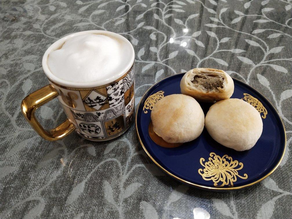 酥皮绿豆饼   酥得掉渣渣