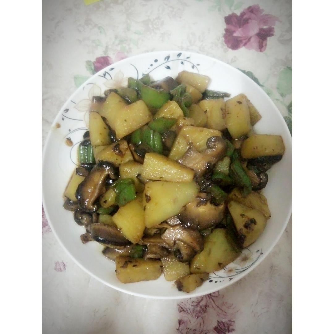 香菇土豆
