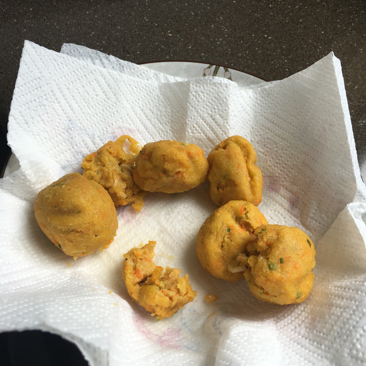 胡萝卜豆渣小丸子