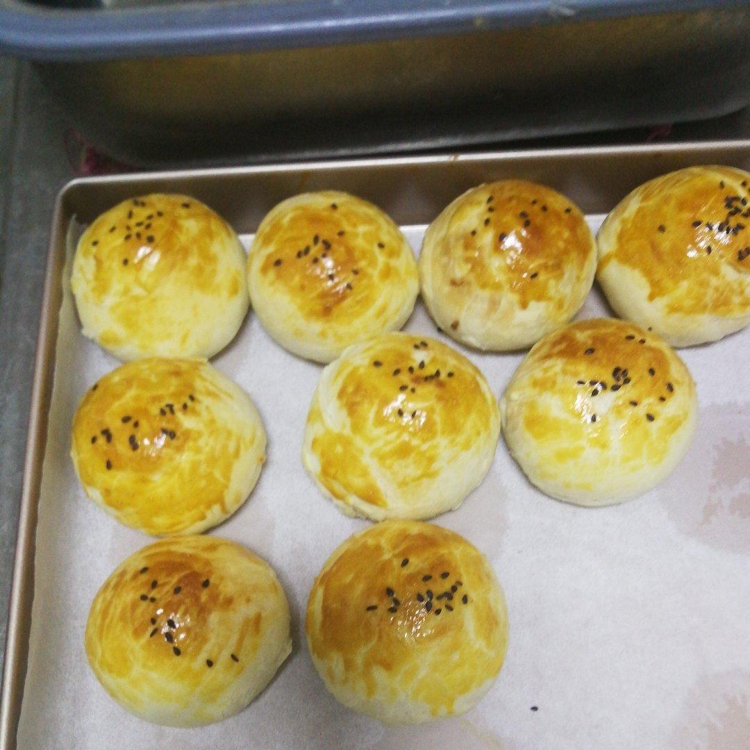 肉松麻薯蛋黄酥💕