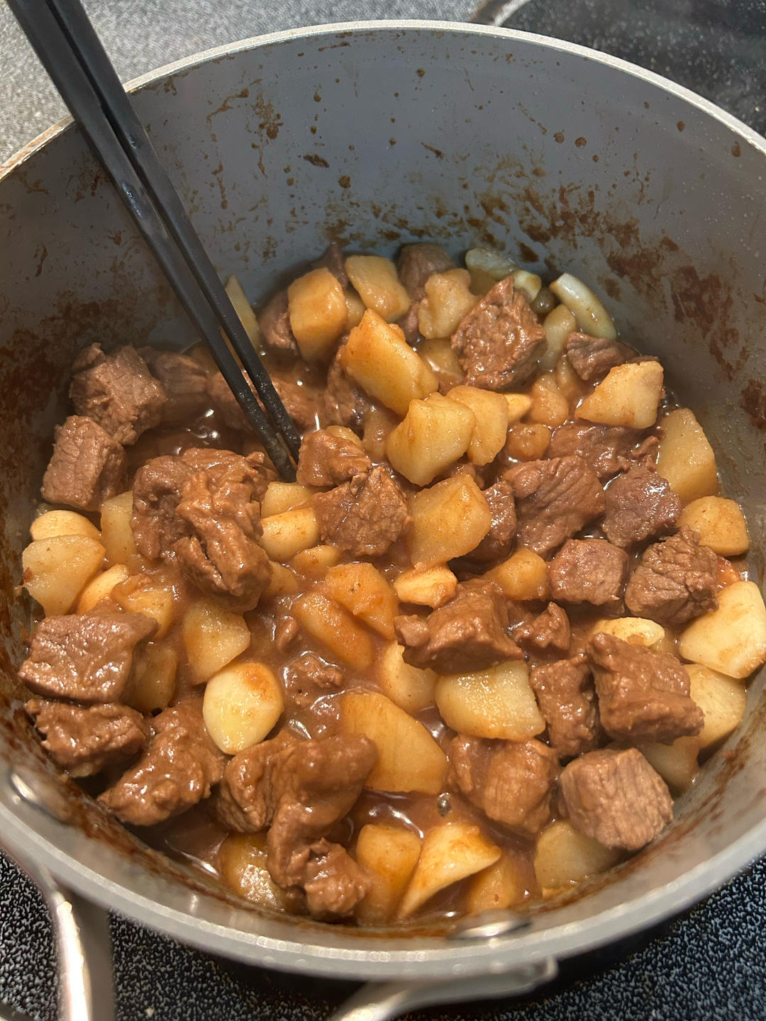 土豆牛肉这样做拌饭绝了🔥