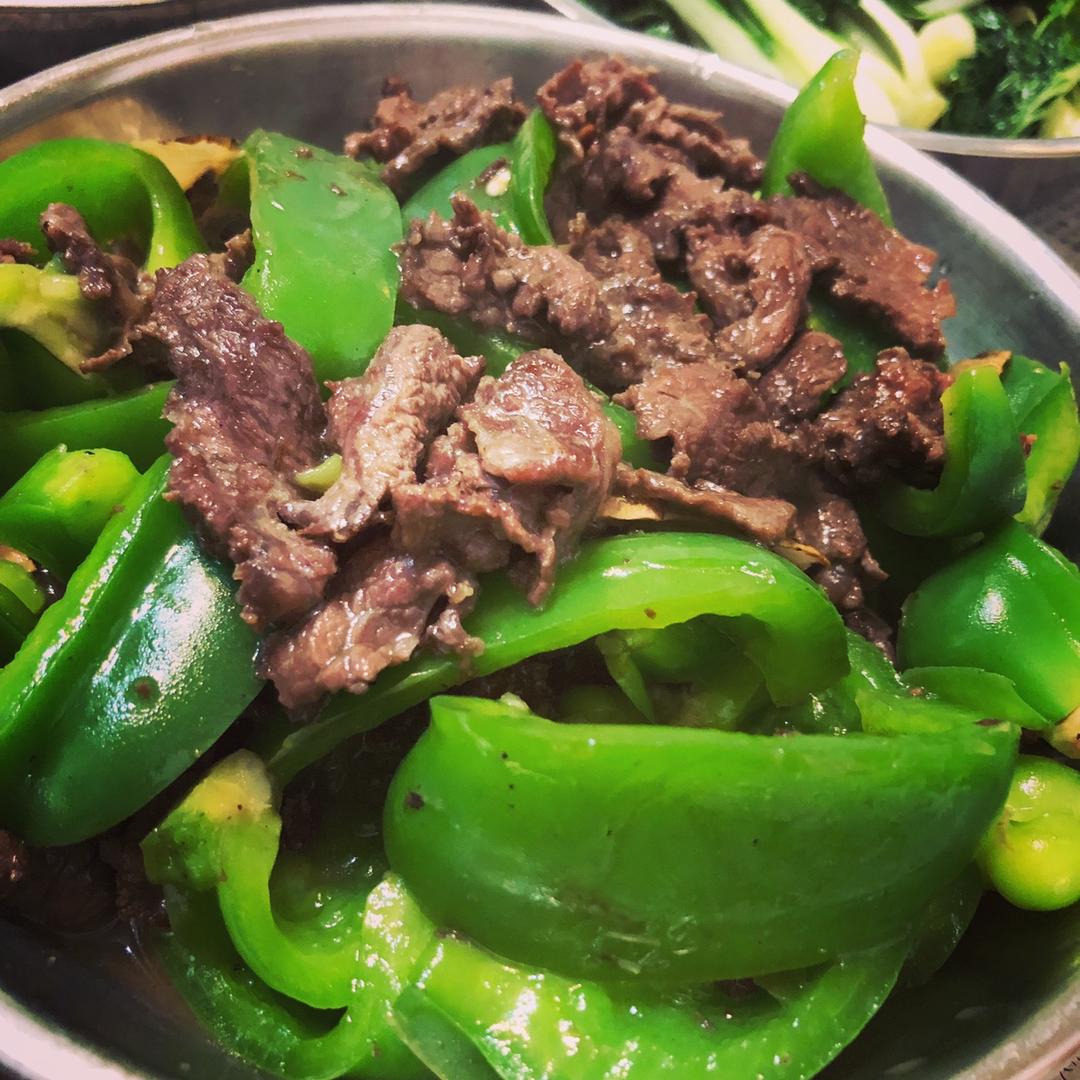 甜椒炒牛肉