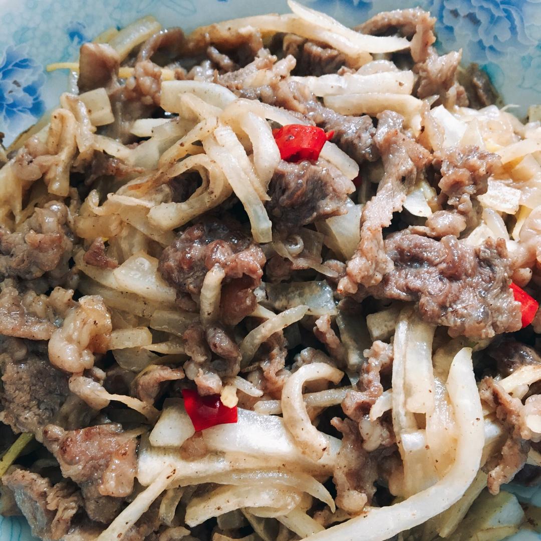 萝卜炒牛肉（超下饭感动哭系列）