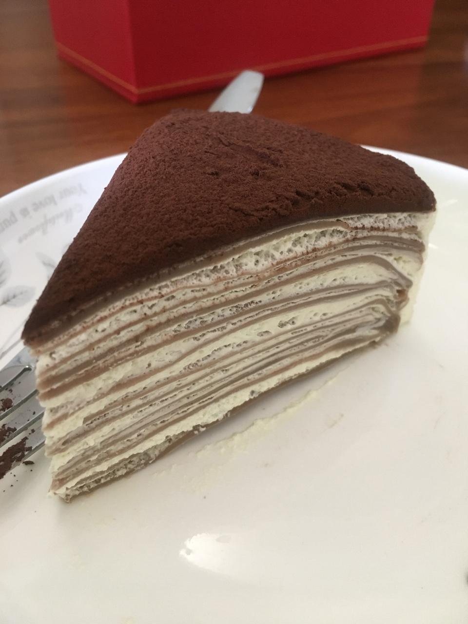 焦糖摩卡香蕉千层蛋糕