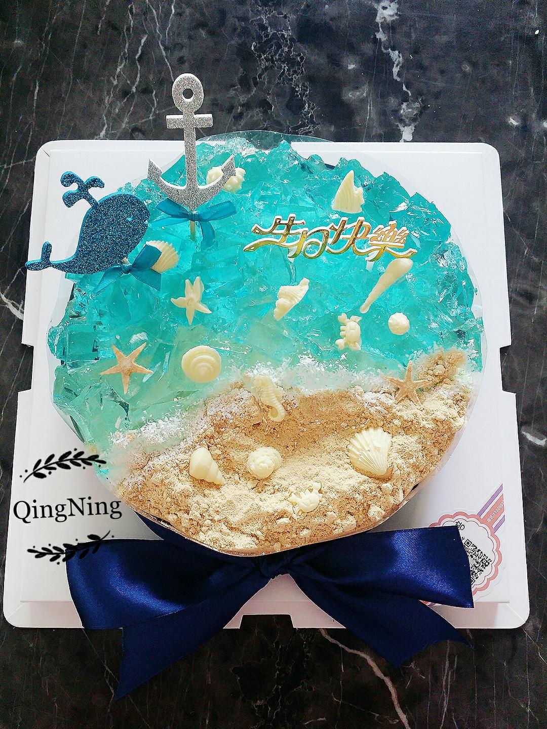 海洋酸奶慕斯蛋糕