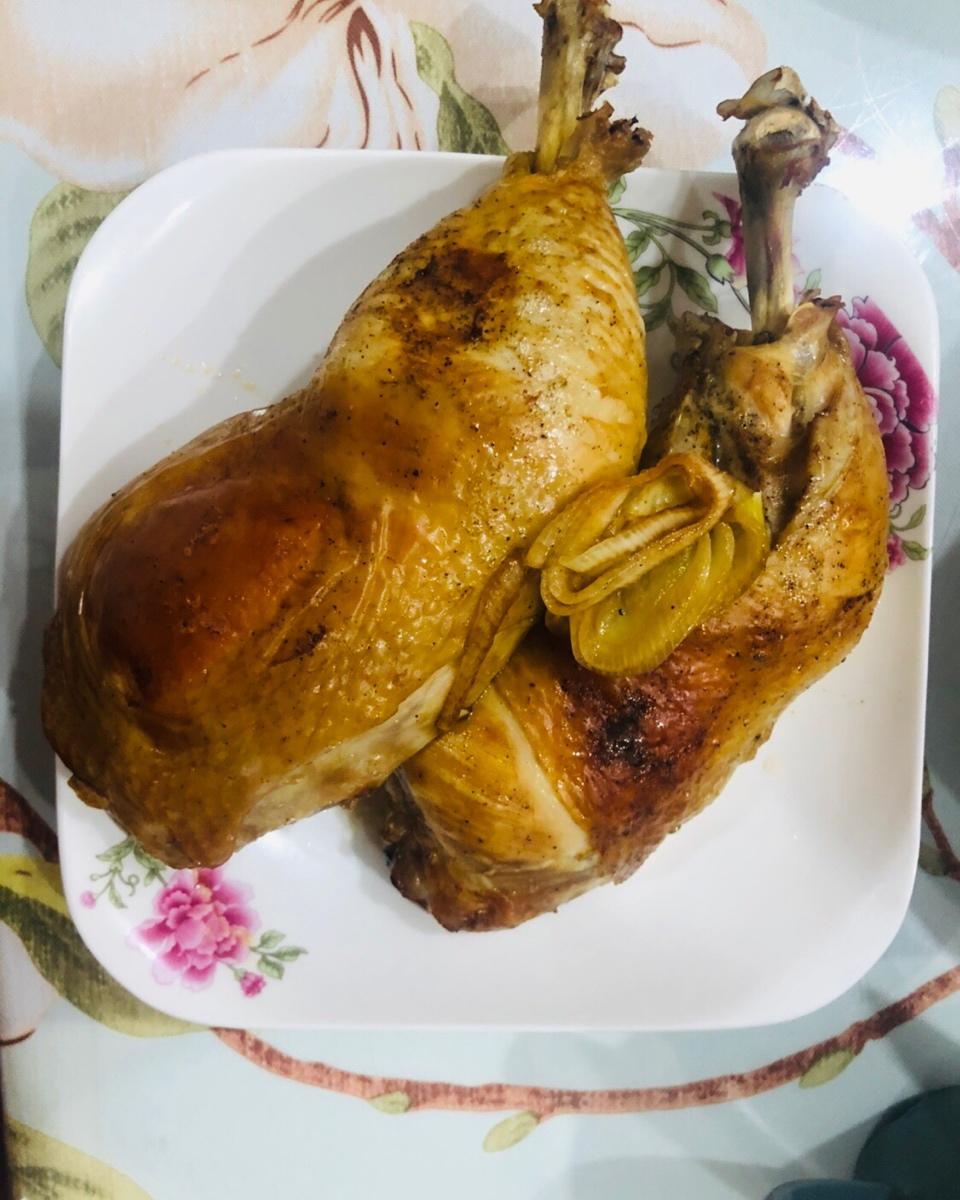 不腌制版烤鸡腿