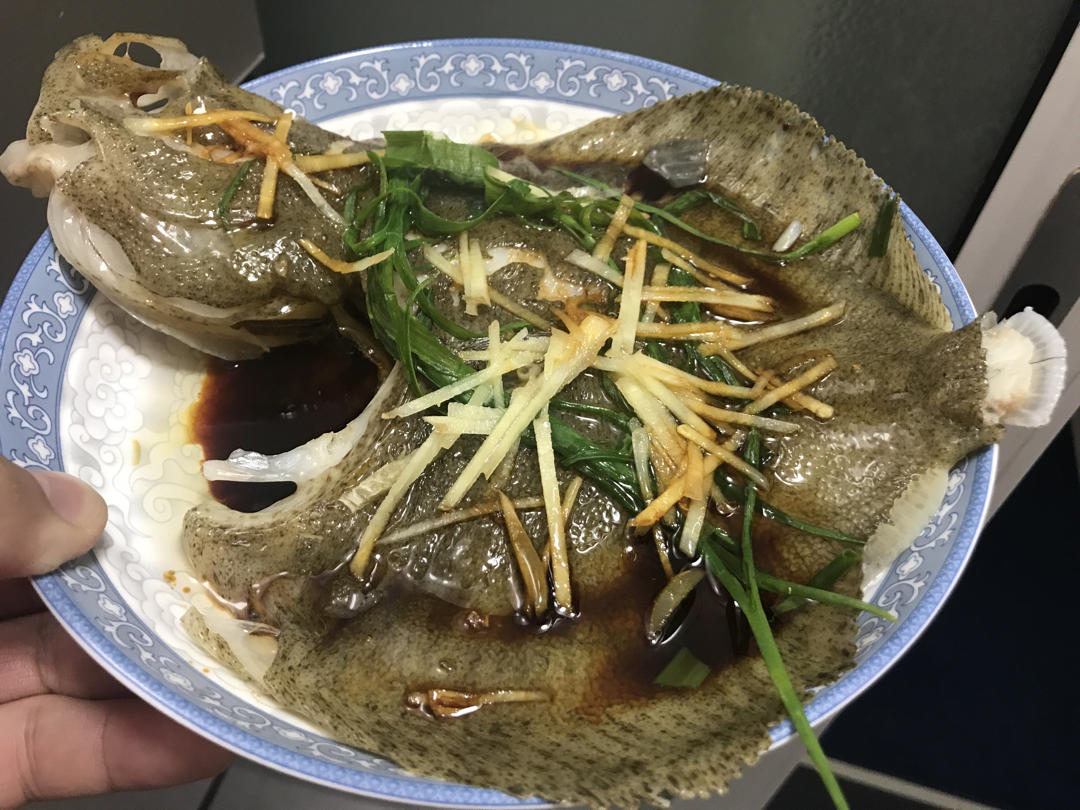 清蒸多宝鱼