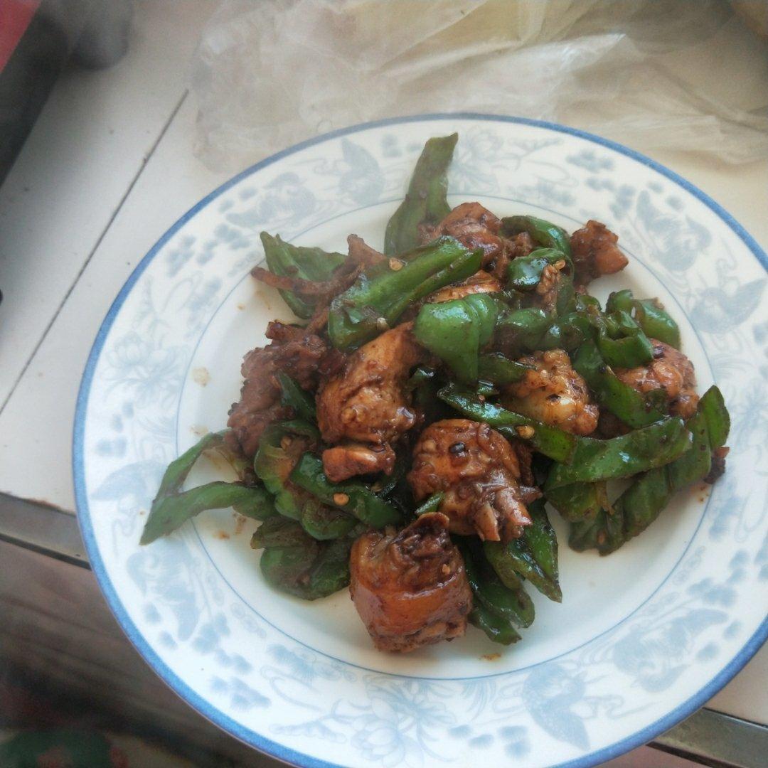 青椒炒鸡腿肉（大厨级别）