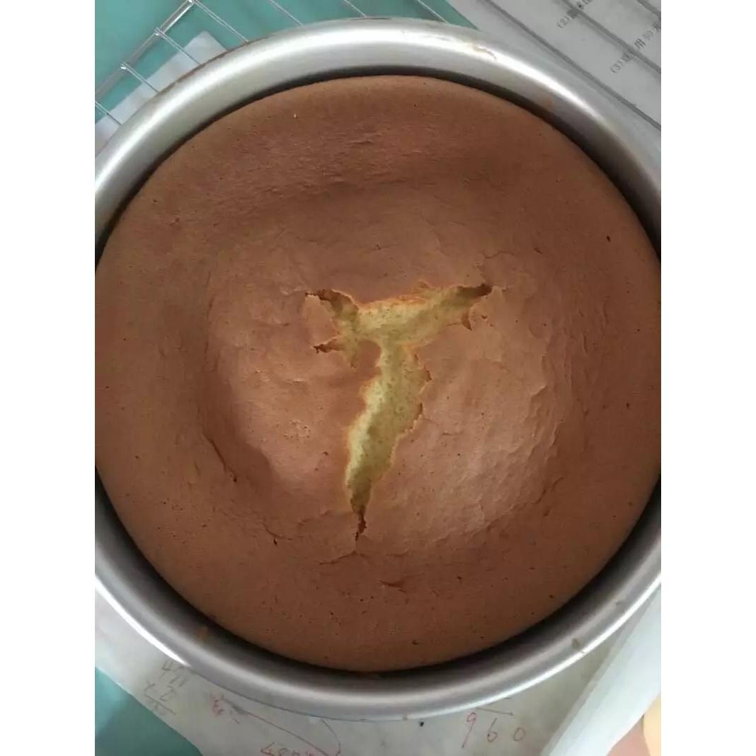 烤箱做蛋糕（戚风蛋糕的做法）
