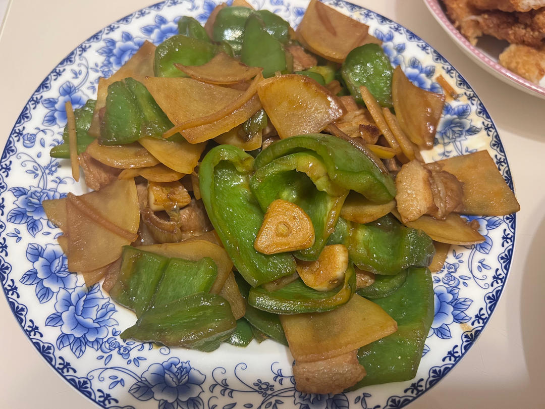 青椒土豆片