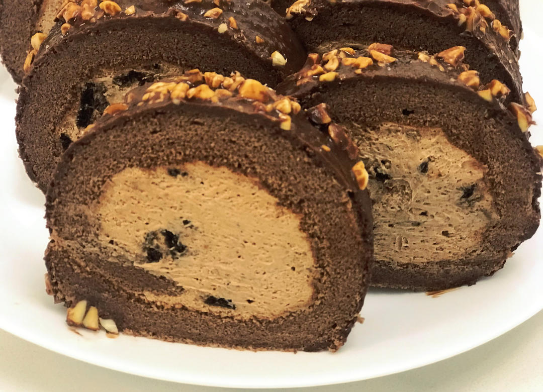 梦龙巧克力蛋糕卷