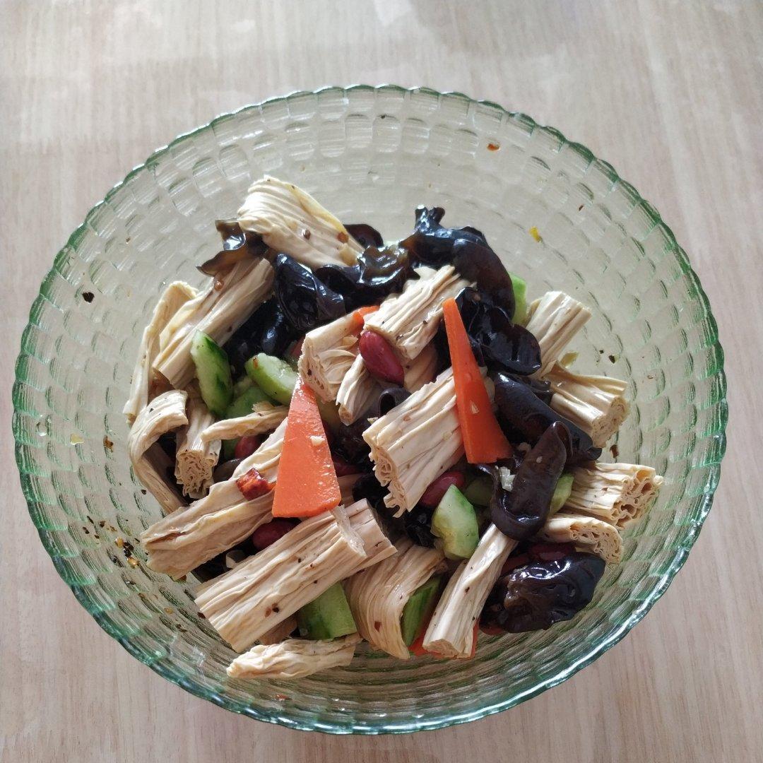 凉拌腐竹