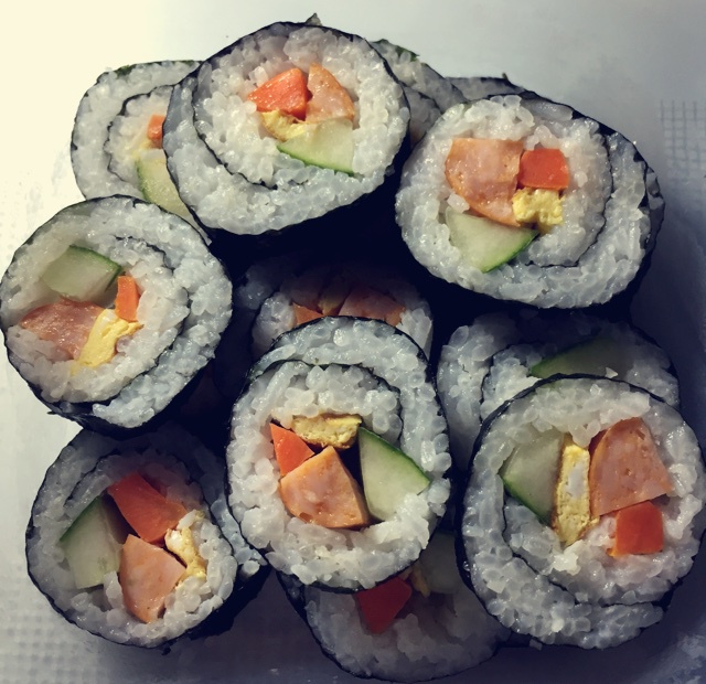 米各做的紫菜包饭