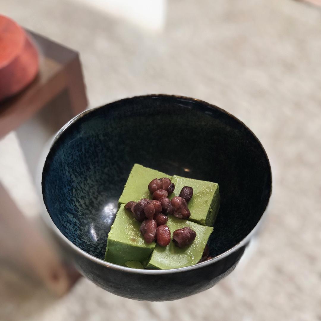 抹茶豆腐