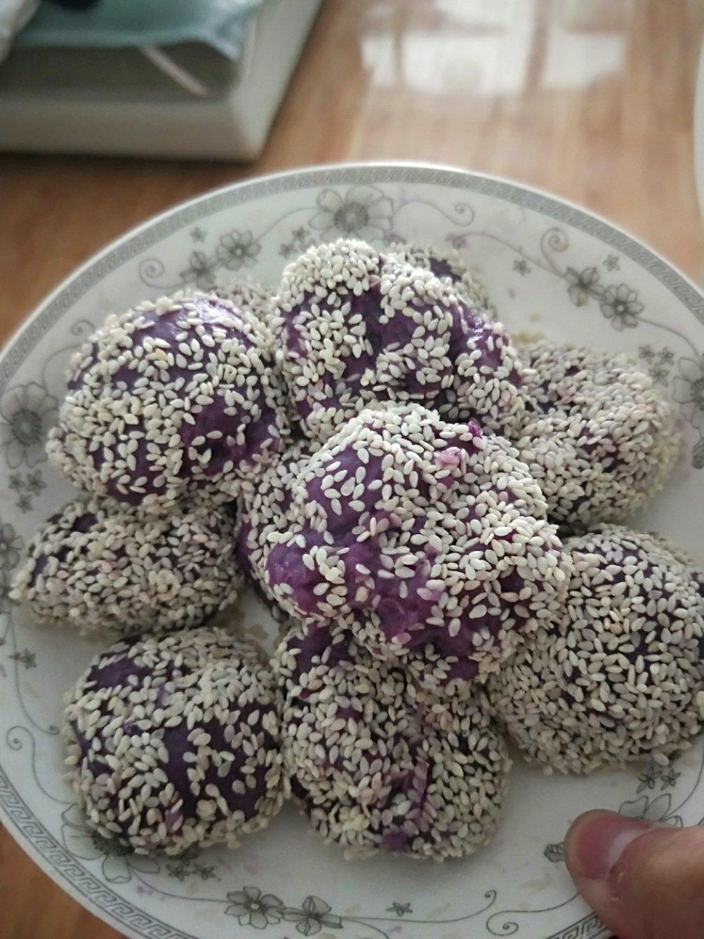 奶香紫薯🍠糯米糍