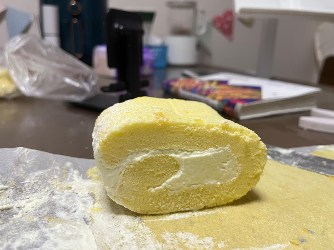 蛋糕卷这样做‼️不掉皮不开裂（小视频食谱）