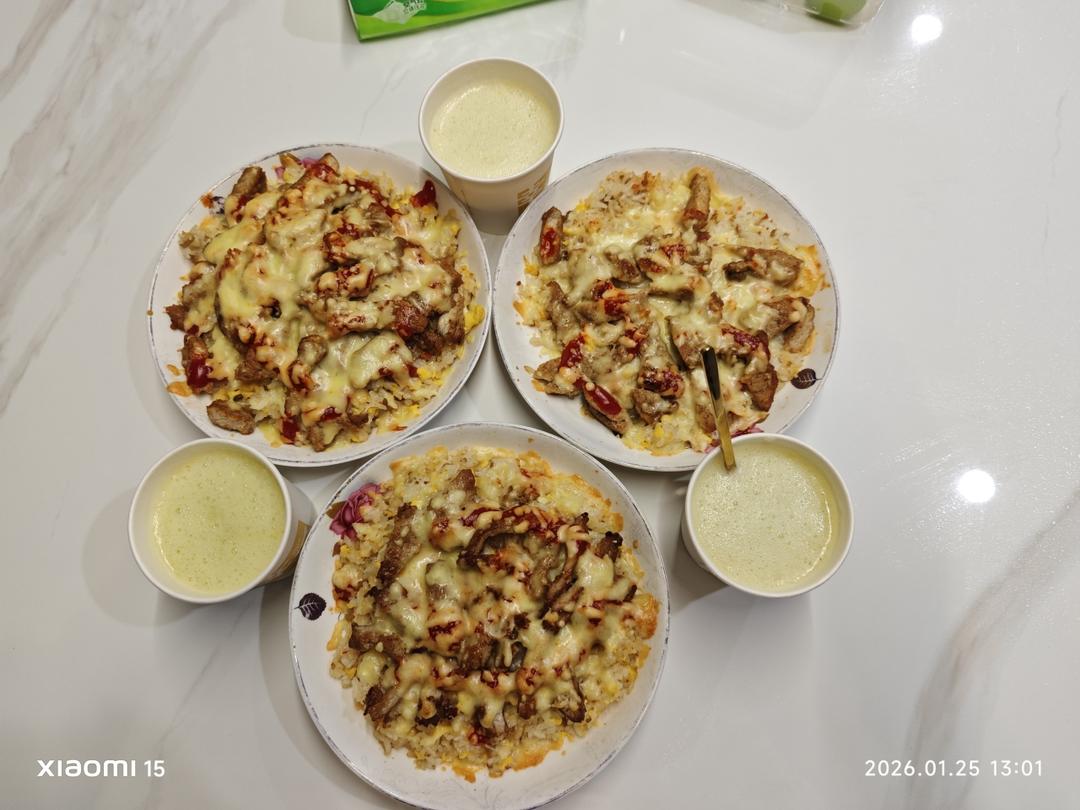 香橙鸡扒芝士焗饭