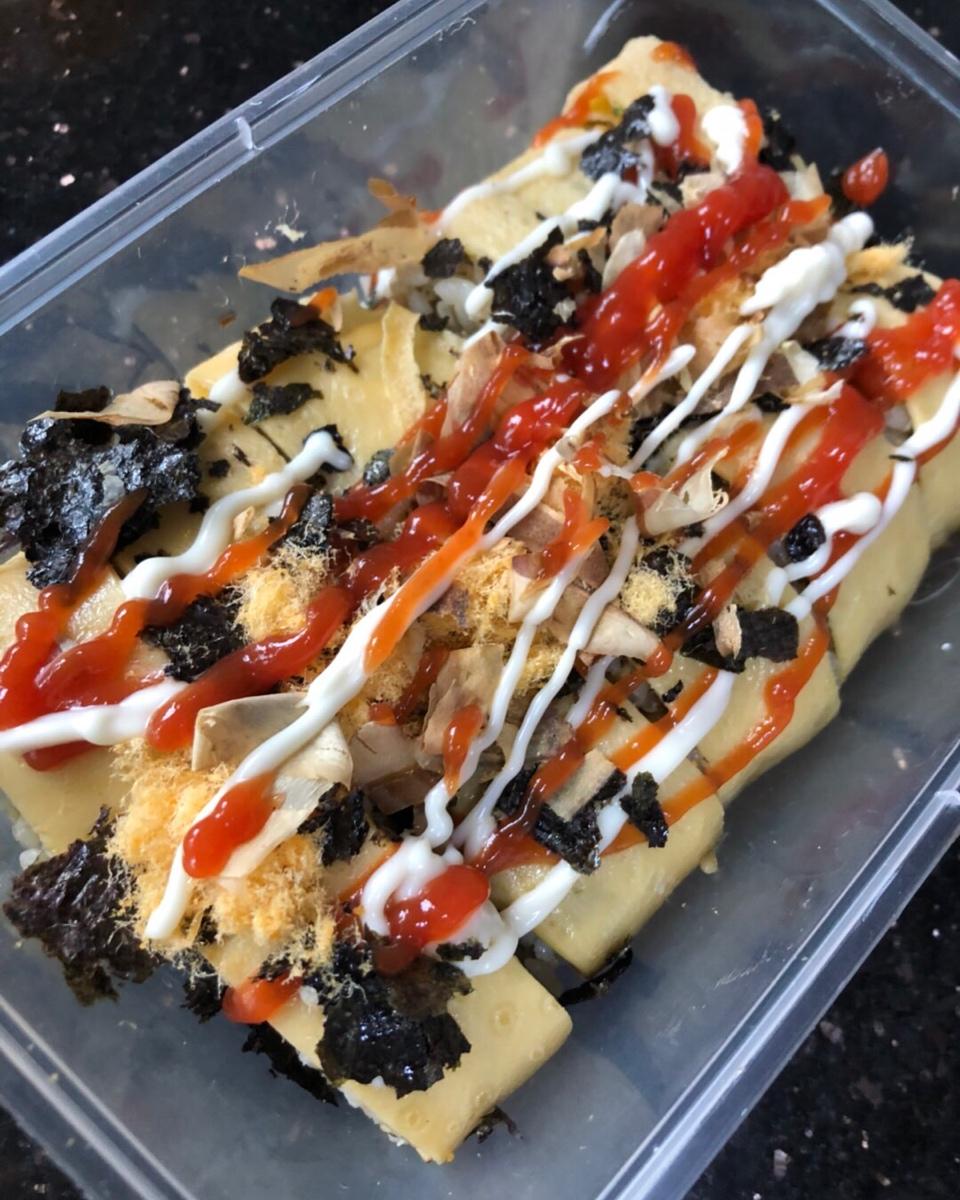 蛋皮包饭