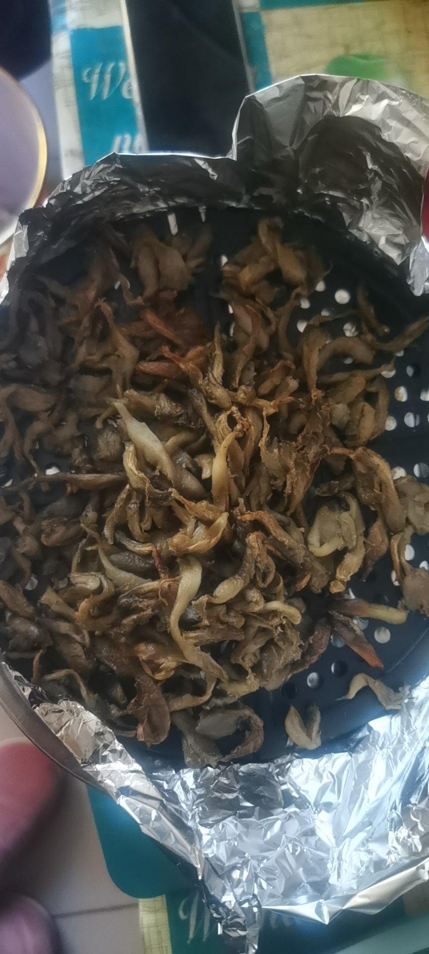空气炸锅版：炸蘑菇（极其简单）