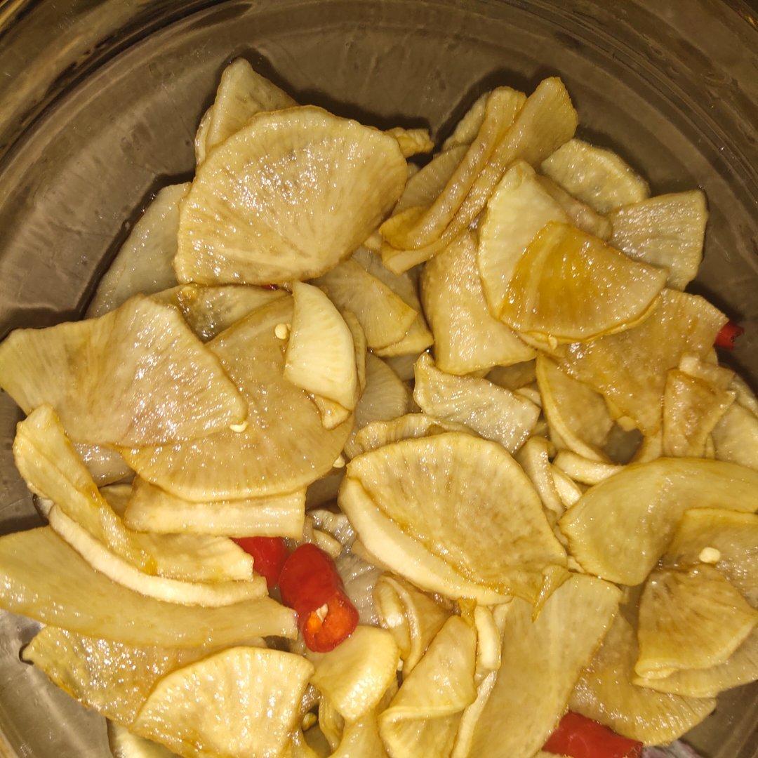 酸辣脆爽的萝卜，当零食都非常好