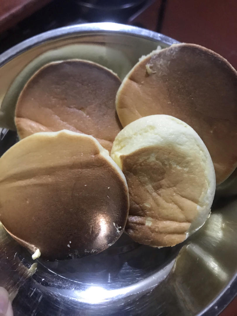 不用烤箱 15分钟无油低糖的舒芙蕾蛋糕松饼 🥞 蓬松绵软
