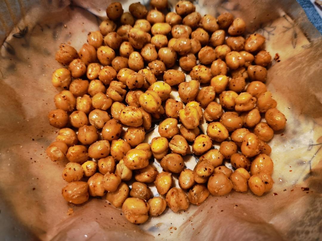 超简单减肥小零食—酥脆香鹰嘴豆（低碳小零食）