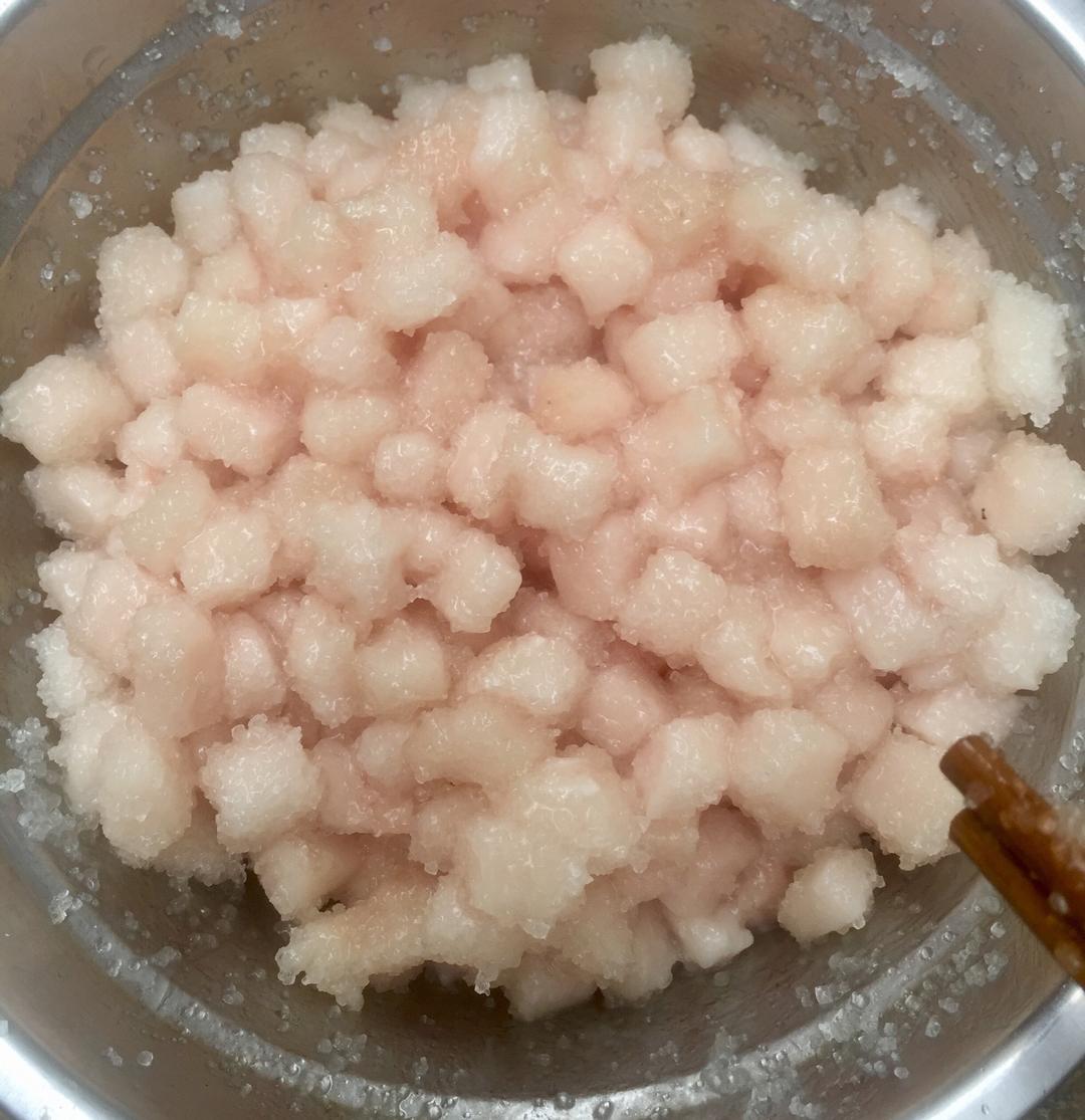 五仁月饼之冰肉