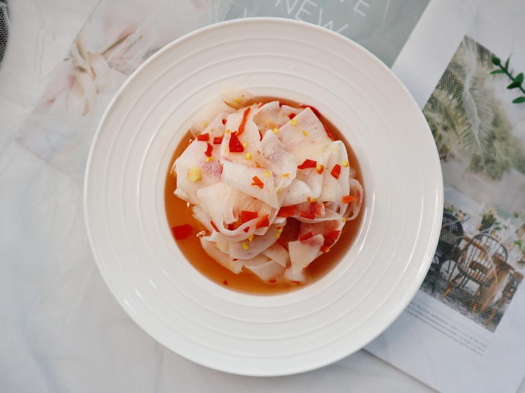 凉拌爽脆白萝卜❗️做法简单，清爽解腻的做法