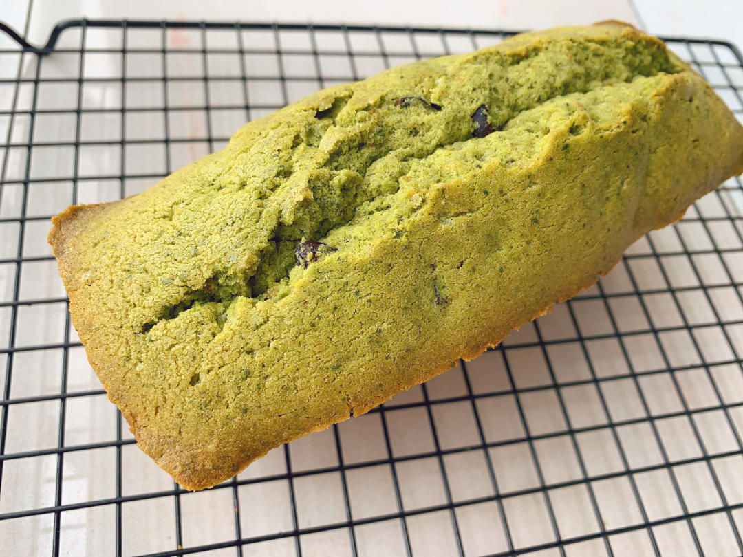 甜而不腻的抹茶磅蛋糕