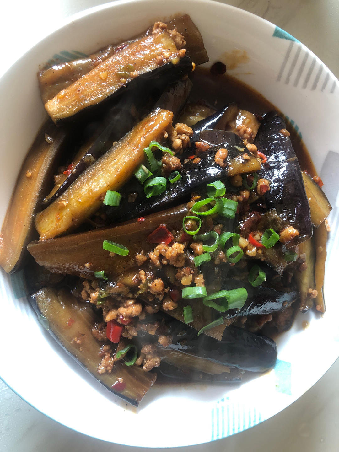 开胃下饭菜！巨简单的家常鱼香茄子煲