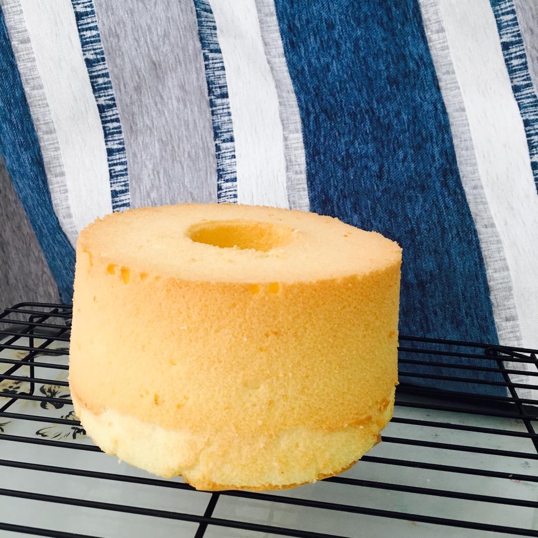 峻铭baby做的软嫩q弹,橙香十足——香橙戚风