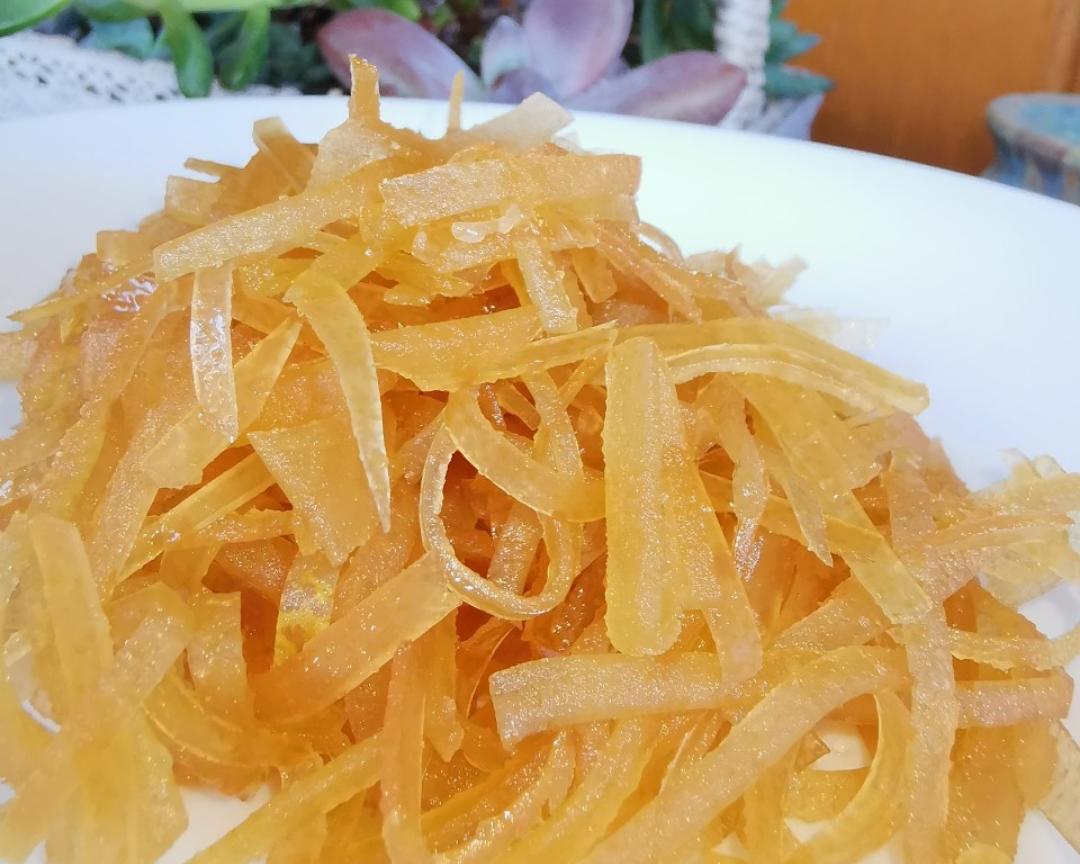 【糖渍柚子皮】-什么都吃的广东人！的做法