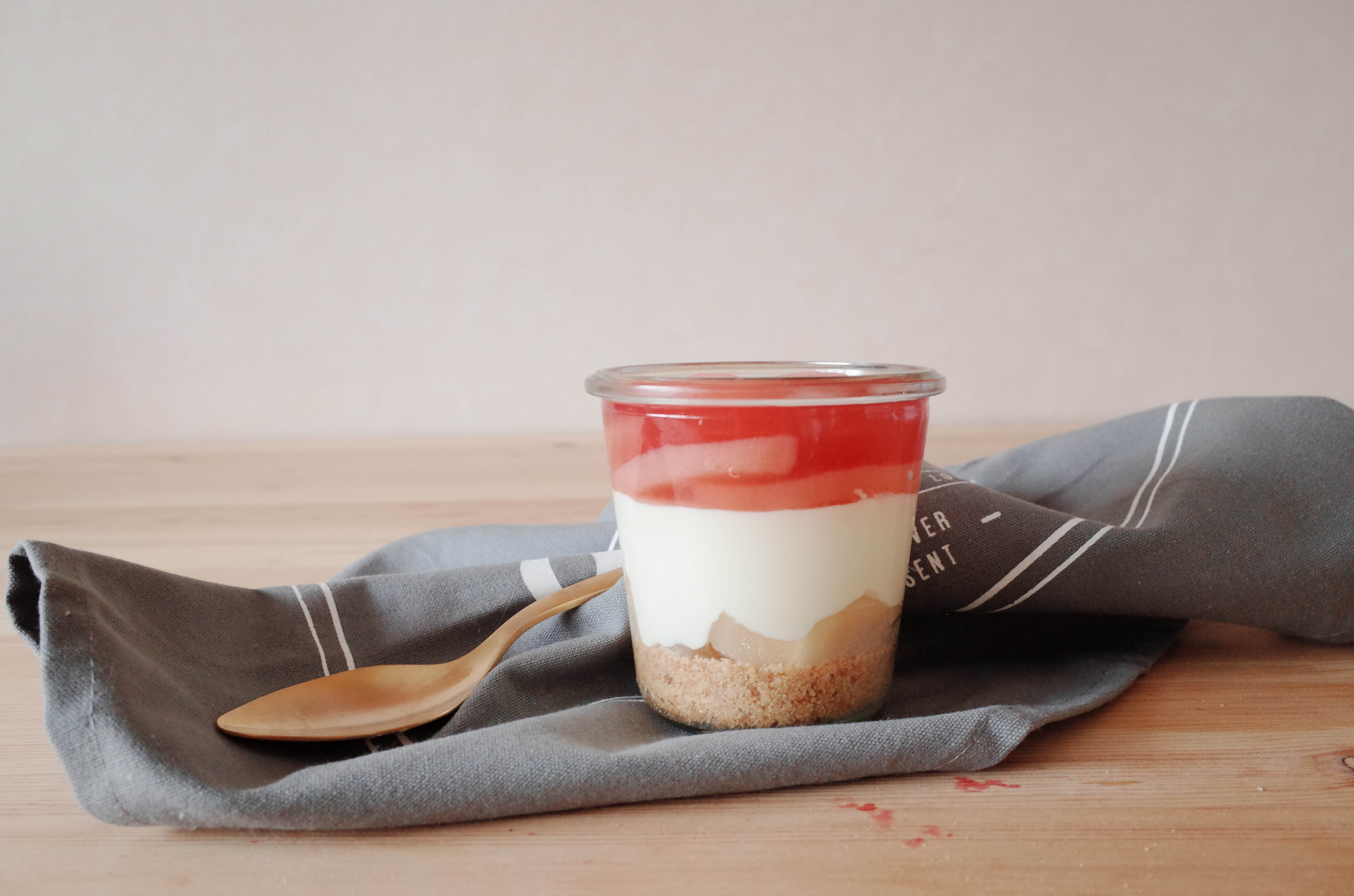 【福田淳子】白桃可尔必思生起司蛋糕