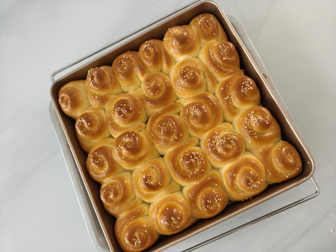 脆底蜂蜜小面包